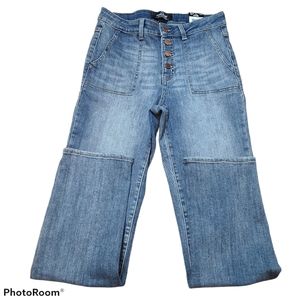 NWOT Jordache  high rise button front denim jeans size 8